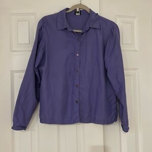 Eileen Fisher silk and wool shirt